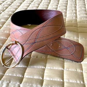 Genuine leather belt